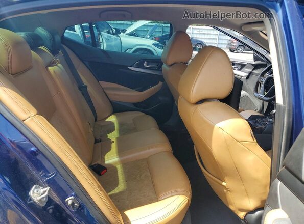 1N4AA6AP5GC392911 2016 NISSAN MAXIMA Синий Вид задних сидений