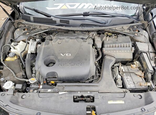1N4AA6AP5GC403194 2016 NISSAN MAXIMA Black Rear interior view
