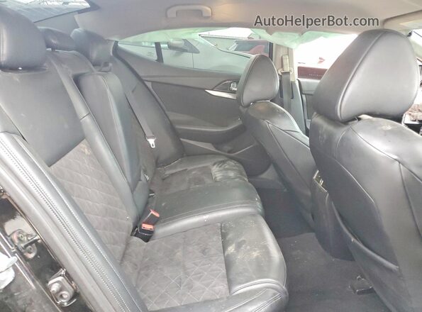 1N4AA6AP5GC403194 2016 NISSAN MAXIMA Black Rear seats view