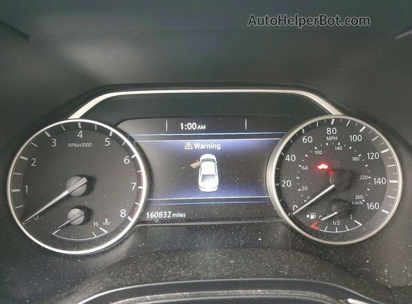 1N4AA6AP5GC403194 2016 NISSAN MAXIMA Black Instrument cluster view