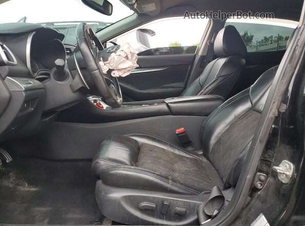 1N4AA6AP5GC403194 2016 NISSAN MAXIMA Black Front interior view