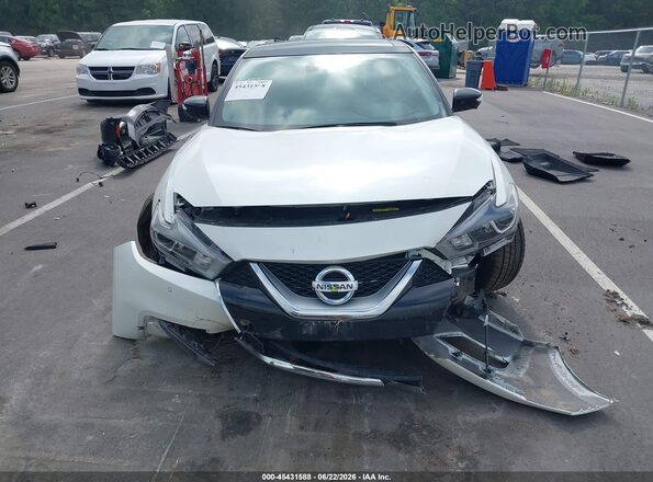 1N4AA6AP5GC414017 2016 NISSAN MAXIMA White ხელსაწყოთა პანელის ხედი