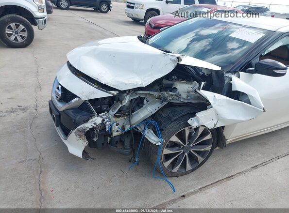 1N4AA6AP5GC424188 2016 NISSAN MAXIMA Белый Вид спереди