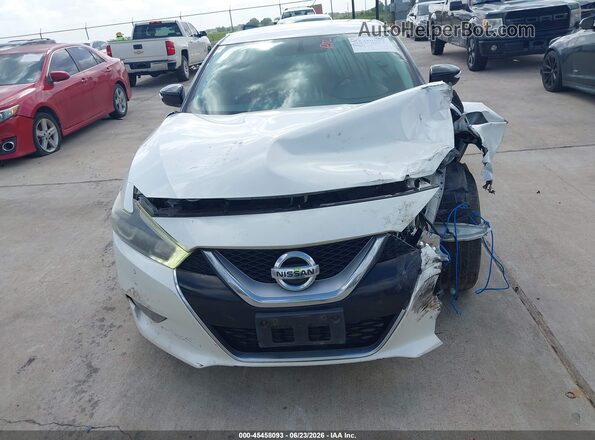 1N4AA6AP5GC424188 2016 NISSAN MAXIMA Белый Вид щитка приборов