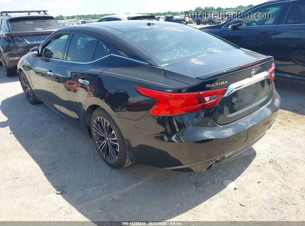 1N4AA6AP5GC901430 2016 NISSAN MAXIMA Черный Задняя левая четверть