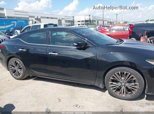 1N4AA6AP5GC901430 2016 NISSAN MAXIMA Черный Вид задней части салона