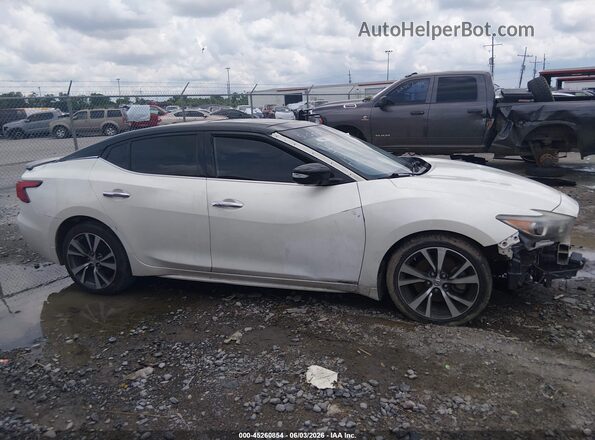 1N4AA6AP5HC374412 2017 NISSAN MAXIMA White Вид задньої частини салону