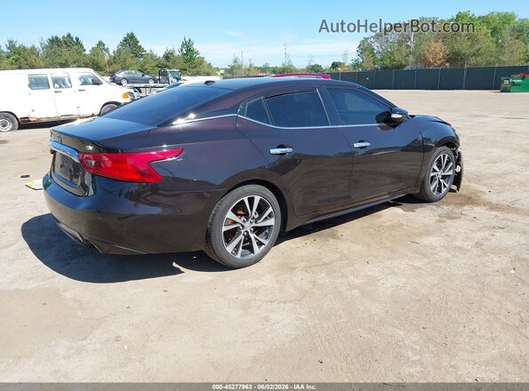 1N4AA6AP5HC396300 2017 NISSAN MAXIMA Black Հետևի աջ