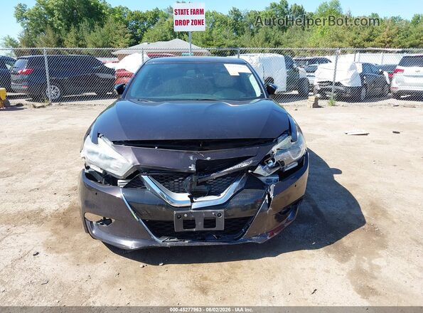 1N4AA6AP5HC396300 2017 NISSAN MAXIMA Black Սալոնի հետևի տեսք