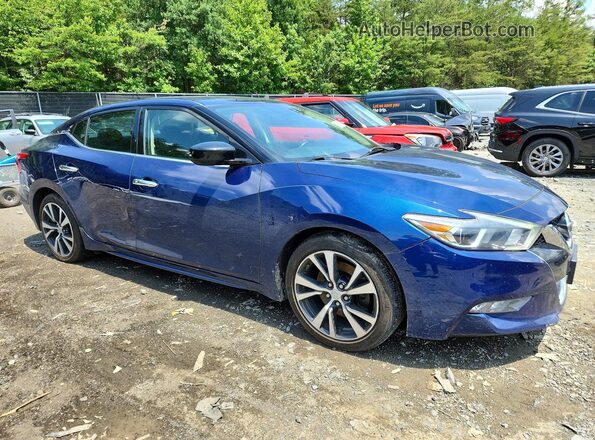 1N4AA6AP5HC404007 2017 NISSAN MAXIMA Blue Front right