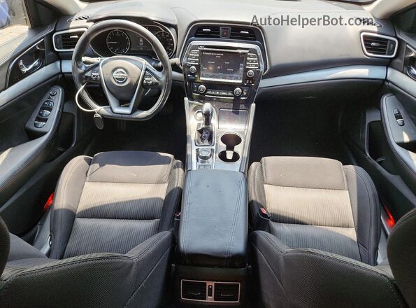 1N4AA6AP5HC404007 2017 NISSAN MAXIMA Blue Dashboard view