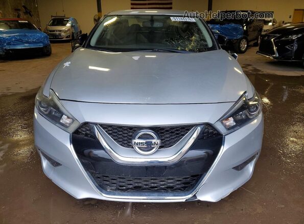 1N4AA6AP5HC422037 2017 NISSAN MAXIMA Silver Front view