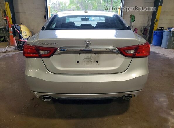 1N4AA6AP5HC422037 2017 NISSAN MAXIMA Silver Rear view