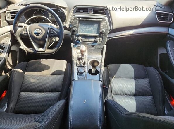 1N4AA6AP5HC422037 2017 NISSAN MAXIMA Silver Dashboard view