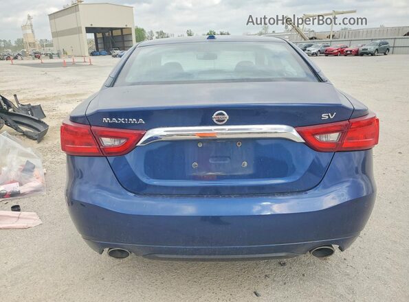 1N4AA6AP5HC428775 2017 NISSAN MAXIMA Blue Вид ззаду