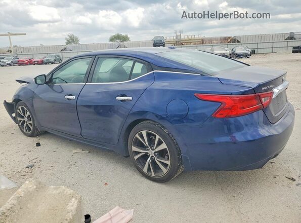 1N4AA6AP5HC428775 2017 NISSAN MAXIMA Blue Задня ліва чверть