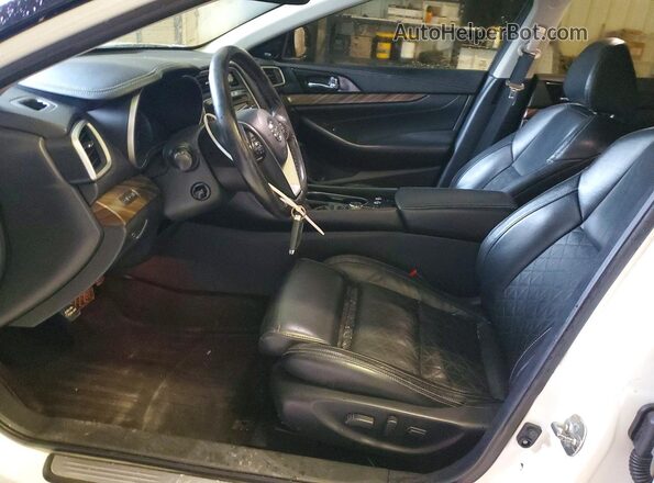 1N4AA6AP5HC447889 2017 NISSAN MAXIMA White Вид салону спереду