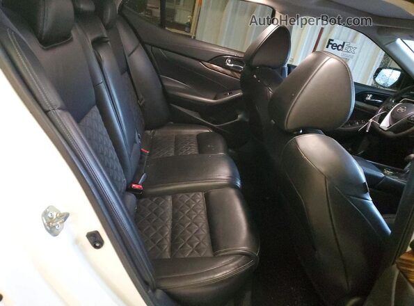1N4AA6AP5HC447889 2017 NISSAN MAXIMA White Вид задніх сидінь