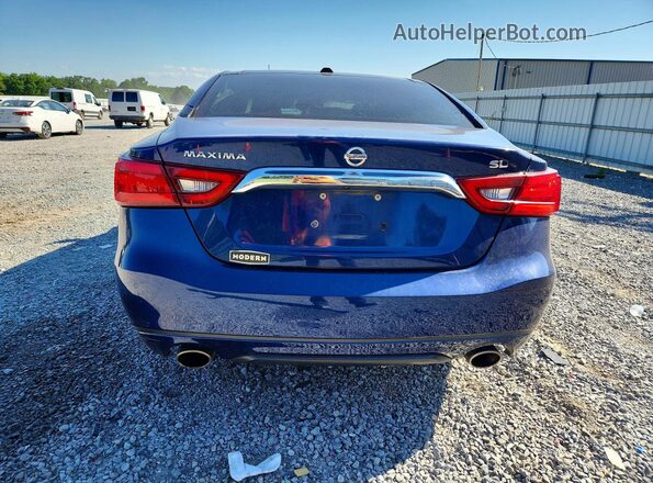 1N4AA6AP5HC450470 2017 NISSAN MAXIMA Blue Вид ззаду