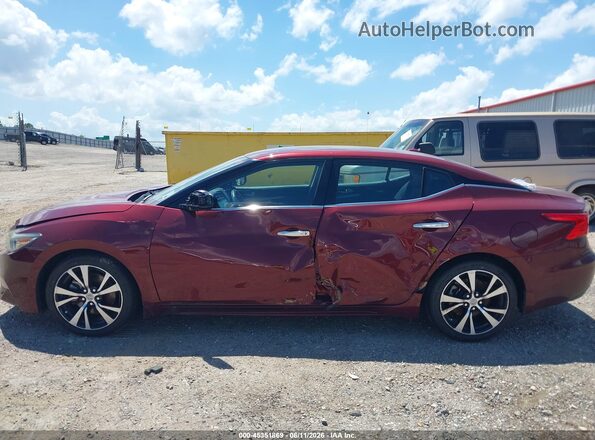 1N4AA6AP5HC452445 2017 NISSAN MAXIMA Красный 