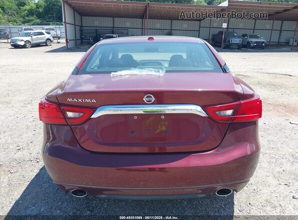 1N4AA6AP5HC452445 2017 NISSAN MAXIMA Красный 