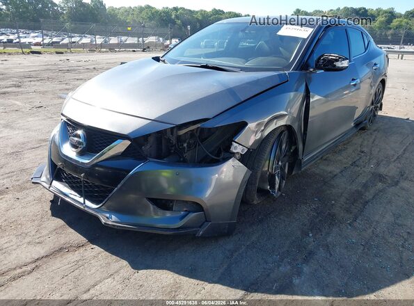 1N4AA6AP5HC455264 2017 NISSAN MAXIMA Gray Front view