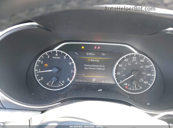 1N4AA6AP5HC455264 2017 NISSAN MAXIMA Gray Rear seats view