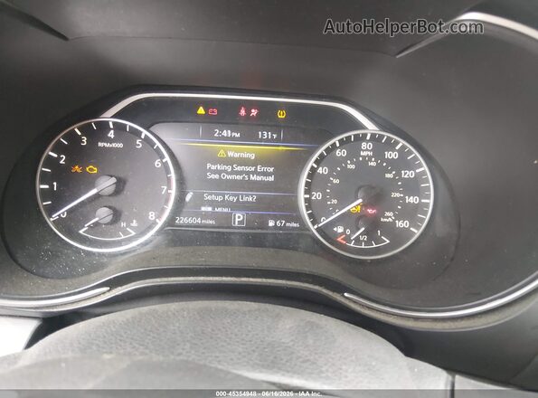 1N4AA6AP5JC367868 2018 NISSAN MAXIMA Серый Вид задних сидений