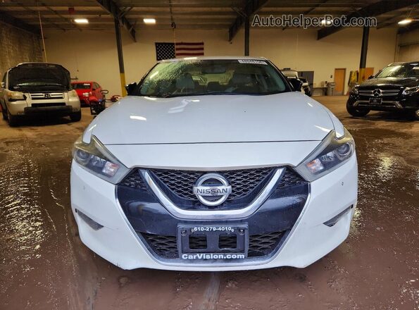 1N4AA6AP5JC402246 2018 NISSAN MAXIMA White წინა ხედი