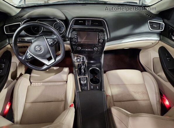 1N4AA6AP5JC402246 2018 NISSAN MAXIMA White წინა პანელის ხედი