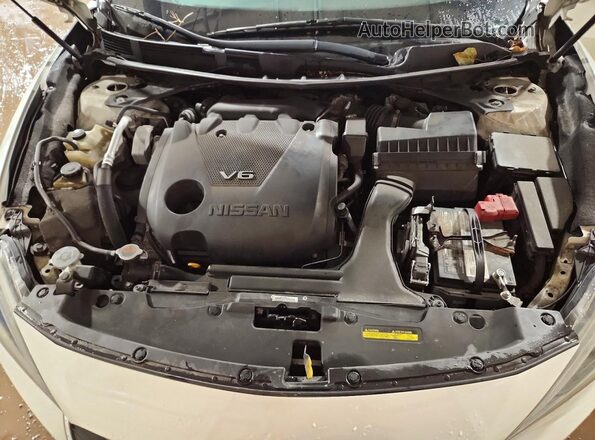 1N4AA6AP5JC402246 2018 NISSAN MAXIMA White უკანა სალონის ხედი