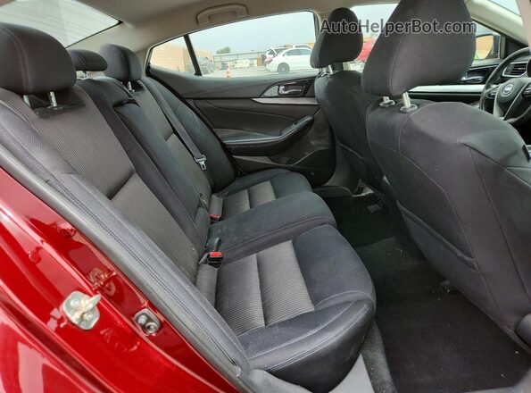 1N4AA6AP6GC393999 2016 NISSAN MAXIMA Burgundy Հետևի նստատեղերի տեսք