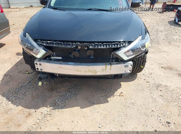 1N4AA6AP6GC396773 2016 NISSAN MAXIMA Black წინა ხედი