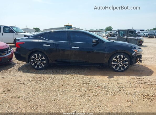 1N4AA6AP6GC396773 2016 NISSAN MAXIMA Black სალონის 360-გრადუსიანი ხედი