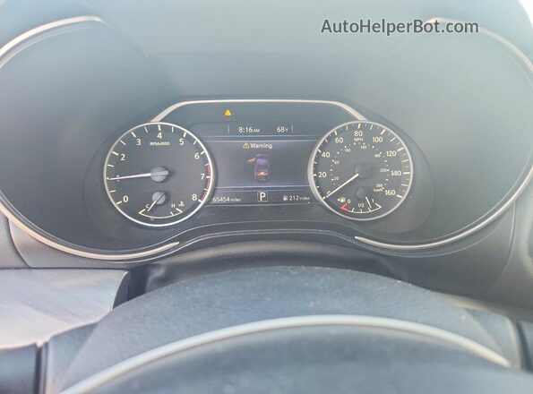 1N4AA6AP6GC417329 2016 NISSAN MAXIMA Burgundy Instrument cluster view