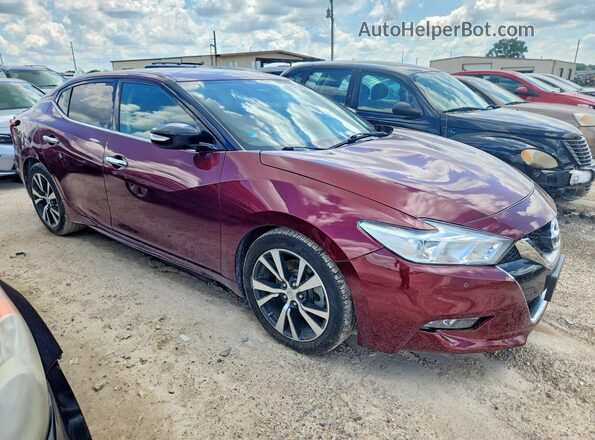 1N4AA6AP6GC417329 2016 NISSAN MAXIMA Burgundy Front right