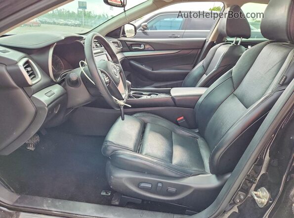 1N4AA6AP6GC439153 2016 NISSAN MAXIMA Серый Вид салона спереди