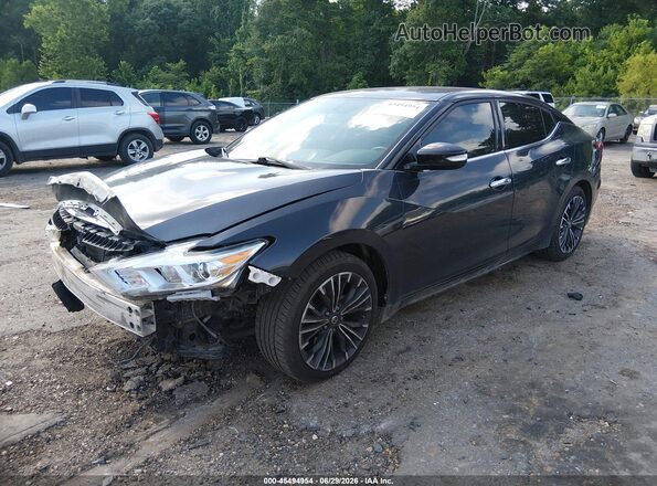 1N4AA6AP6GC439394 2016 NISSAN MAXIMA Black Vista tres cuartos delantera izquierda