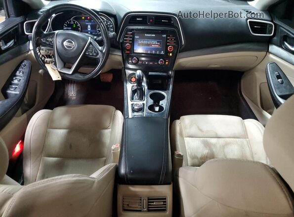 1N4AA6AP6GC447883 2016 NISSAN MAXIMA White Vista del salpicadero