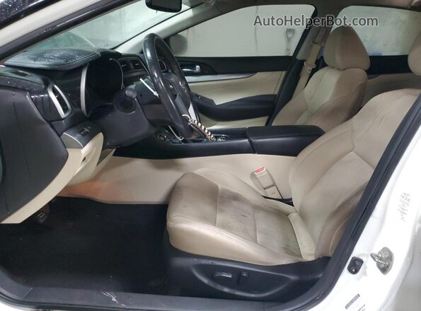 1N4AA6AP6GC447883 2016 NISSAN MAXIMA White Vista interior delantera