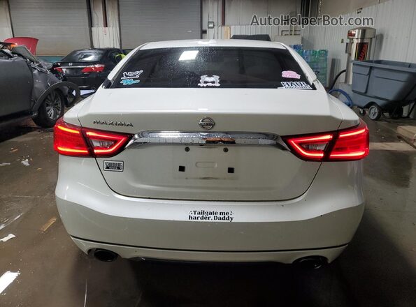 1N4AA6AP6GC447883 2016 NISSAN MAXIMA White Vista trasera