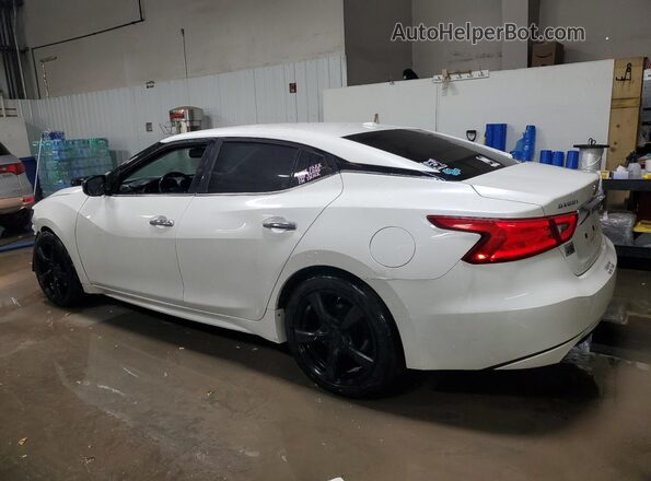 1N4AA6AP6GC447883 2016 NISSAN MAXIMA White Trasero izquierdo