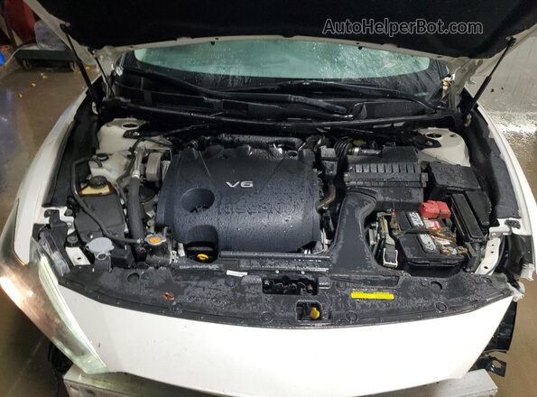 1N4AA6AP6GC447883 2016 NISSAN MAXIMA White Vista interior trasera