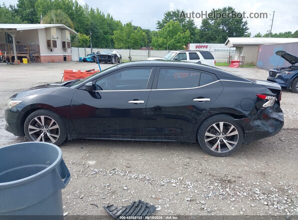 1N4AA6AP6HC370112 2017 NISSAN MAXIMA Black სალონის 360-გრადუსიანი ხედი