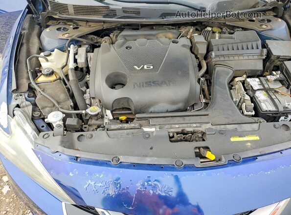 1N4AA6AP6HC376198 2017 NISSAN MAXIMA Blue Vista interior trasera
