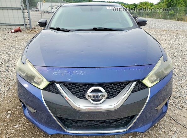 1N4AA6AP6HC376198 2017 NISSAN MAXIMA Blue Vista frontal