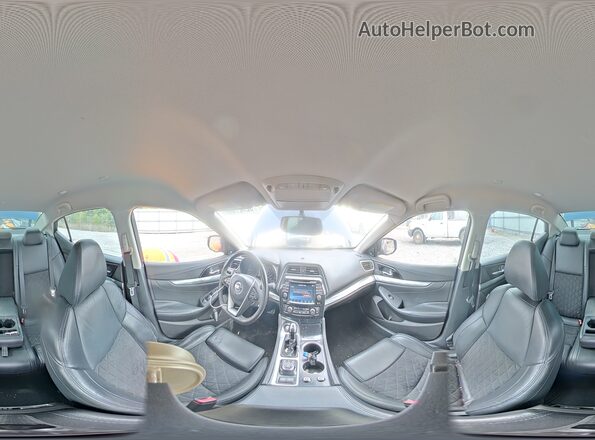 1N4AA6AP6HC376198 2017 NISSAN MAXIMA Blue Vista de la etiqueta del VIN