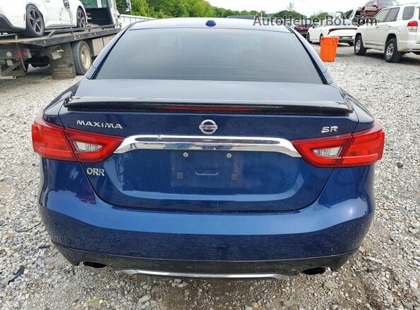 1N4AA6AP6HC376198 2017 NISSAN MAXIMA Blue Vista trasera