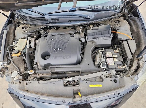 1N4AA6AP6HC379098 2017 NISSAN MAXIMA Black Rear interior view