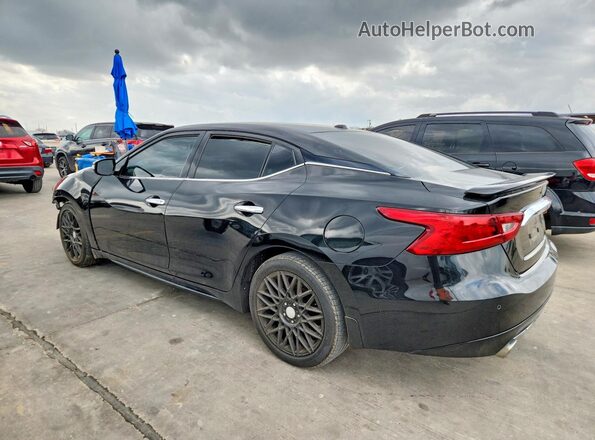 1N4AA6AP6HC379098 2017 NISSAN MAXIMA Black Rear left